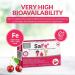 SaFe+ Liquid Iron for Children - 20mg/2mL Cherry Flavor - 30 Unit-Doses - Sugar Free & Allergen Free - Promotes Physical & Mental Wellbeing - Buy Online on GoSupps.com