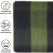 Arcturus Plaid Wool Blanket - 4.5lbs Heavy & Warm | Large & Washable | Green Buffalo Plaid - Ideal for Camping, Outdoors, Sporting Events & Home - Buy Online on GoSupps.com