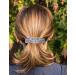 Art Nouveau Swirl Hair Clip - Handcrafted Metal Barrette with 80mm Clip by Oberon Design - Buy Online on GoSupps.com