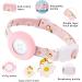Airtag Cat Collar with Breakaway Design, Silicone Holder, Bells & Flower Charm - Pink - Buy Online on GoSupps.com