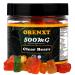 Organic Bear Hemp Gummies for Sleep | Made in USA | 986 000 High Potency | Omega 3 6 9 & Vitamin E Infused | Gomitas para Dormir | Gluten Free Clear Fruity