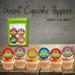Ninja Turtle Cupcake Toppers PRECUT Optional #1 Edible Ninja Turtle Cake Topper Ninja Turtles Birthday Decorations Ninja Turtle Cake Toppers Ninja Cake Decorations Ninja Turtle Party (UNCUT 12) 12 UNCUT - Buy Online on GoSupps.com