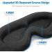 3D Sleep Mask Palifel | Contoured Cup Sleeping Mask for Men & Women | 100% Lightblocking Night Mask | Adjustable Strap | Breathable Eye Cover - Buy Online on GoSupps.com