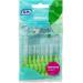 Green TePe Interdental Brushes 0.8 mm - 5 Packets of 8 (40 Brushes) by Tepe