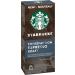 Starbucks by Nespresso Espresso Roast Nespresso Coffee Capsules Original Line Compatible 5 X 10 Nespresso Coffee Pods 50 Count Espresso 10 count (Pack of 5) - Buy Online on GoSupps.com