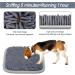 Interactive Snuffle Mat for Dogs - Treat Dispenser Puzzle Toy for Stress Relief and Mental Stimulation - Machine Washable and Non-Slip (Grey, 21''x 16'') - Buy Online on GoSupps.com