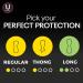 U by Kotex Barely There Thin & Flexible Liners Regular 50 ct - Shop Now - Buy Online on GoSupps.com