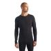 Icebreaker Merino Men's Standard 175 Everyday Long Sleeve Crewneck T-Shirt Black X-Large