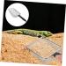 BESPORTBLE 3 Pcs Pet Cleaning Tools Reptiles Sand Mesh Shovel Uvlizer Beachcombing Strainer Zoo Stainless Steel 27X10X5CMx3pcs Blackx3pcs - Buy Online on GoSupps.com