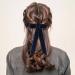 Minkissy Large Velvet Hair Bow Clips - Bowknot Hair Clip Velvet Hair Bow Barrettes Satin Ribbon Hair Bow Collection for Women Girls (Blue Edge) - Buy Online on GoSupps.com