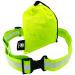 High Visibility Reflective Belt, Army PT Belt Army Reflective Belt Military Reflective Running Gear Men Women Reflector Belt Walking Running Cycling Green Belt + Bag