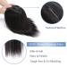 25cm Clip-In Real Hair Extensions & Topper - Natural Black 1B# - 130% Density Toupee for Women - Buy Online on GoSupps.com