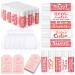 50 Sets Baby Shower Favors Lip Balm Bulk with Organza Gift Bags and Thank Card Tags Guest Return Favors for Baby Shower Baptism Birthday Party Supplies (Warm Style)