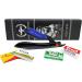 Razor Blades Club Roman Reich Razor Hercules New Razor professional hairdresser for beard mustache and contours (Astra-Hharp-Hhark-Voskhod) (blue 20 units (1 piece) blue 1 piece (1 Pack)