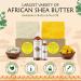 Raw African Shea Butter 8 oz - 100% Pure Natural Unrefined Yellow - Ideal Moisturizer for Skin Hair & DIY Soap | Imported from Ghana - Buy Online on GoSupps.com