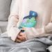 Green Turtle Hot Water Bottle with Plush Cover - Ideal Hand Warmer for Adults & Children - 26.5x15.3cm - Perfect for Comfort & Relaxation - Buy Online on GoSupps.com