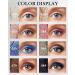 Cream Eyeshadow Stick Eyeliner Multi-Use Brightener Eyeshadow Pencil Waterproof Long Lasting Eye Shadow Stick Black Matte & Shimmer Finish Smooth Crease-proof Buildable Eyeshadow with Sharpener-08# - Buy Online on GoSupps.com