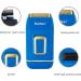 KEMEI Professional Electric Razor for Men - Cordless Rechargeable Foil Shaver in Blue - Buy Online on GoSupps.com