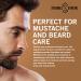 Stubble & Stache Men's Beard & Hair Balm - Shea Butter Jojoba & Argan Oil Leave-in Conditioner Fragrance Free - 3.4 fl oz - Best Mustache Wax for Grooming - Buy Online on GoSupps.com