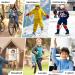 Hereneer Children's Thermal Underwear - Breathable & Warm Functional Set for Winter Sports | Long Sleeve Shirt & Pants for Girls - Buy Online on GoSupps.com