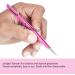 ZAMAHA UK Japanese Stainless Steel Lash Extension Tweezers - Boot Shape Curved 3D 4D 6D Angled Tip Precision tools (Pink) - 2PCS - Buy Online on GoSupps.com