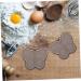 OUNONA 6 Pcs Butterfly Cake Mold Ice Cream Decor Non- Stick Mold Birthday Cake Pan Christmas Fondant Ice Cubes Chocolate Bakeware Novelty Cake Molds Soap Making Tools Household Silica Gel 17.6X14.8CMx3pcs - Buy Online on GoSupps.com