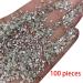 100pcs Quality Nails Art Decorative Accessories Rhinestones Nail Craft Decortaion Easy Installation And Removal AB Nail Rhinestones - Buy Online on GoSupps.com