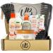Kids Shampoo and Conditioner Bundle with Cantu Care for Kids 6pcs Set- Nourishing kids shampoo & kids conditioner Kids detangler spray Kids curling cream Styling Custard with unibeauties Shampoo Kit