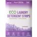 Proto Future Eco-Friendly Laundry Detergent Sheets - Biodegradable Hypoallergenic Zero Waste Plastic-Free Eco-Strips - No Enzymes Plant-Based Formula (Lavender 60 Loads) Lavender 60 Count (Pack of 1)