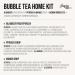Shop Inspire Food Bubble Tea Set: Blueberry Boba Peach & Mango Syrups - Vegan Gluten-Free | 100g Boba 30ml Syrups 4 Straws & Jasmine Tea - Buy Online on GoSupps.com