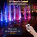 Pond Lights Mains Powered NATPOW Underwater Spot Lights RGB Aquarium Lights with Remote Control IP68 Multicoloured Submersible for Aquarium Garden Yard Pool Fountain Pond (6-in-1) Rgb-set of 6 - Buy Online on GoSupps.com