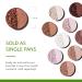 Honeybee Gardens Adonis Matte Pink Eyeshadow Refill 1.3g | Vegan, Gluten Free, Cruelty Free - Buy Online on GoSupps.com