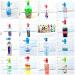 KiddiKap No Spill Silicone Bottle Top Spout 3 Pack Bundle - BPA Free (Red Blue Green) - Buy Online on GoSupps.com