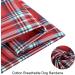 Christmas Dog Bandana - Red Checked Neckerchiefs for Small to Large Dogs & Cats | Aring Pet Accessories - Buy Online on GoSupps.com