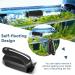 AQQA Aquarium Magnet Glass Cleaner Fish Tank Cleaner Brush Magnetic Algae Scrapers Cleaning Tools with 2 Detachable Scrapers Floating Freshwater Saltwater (M) - Buy Online on GoSupps.com