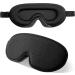 WLLHYF 3D Contoured Cup Sleep Mask - Block Out Light, Soft Breathable Eye Shade Cover with Adjustable Strap for Sleep, Travel, Yoga - Buy Online on GoSupps.com