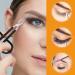 6-Piece Scissor Handle Straight Tip Eyebrow Tweezers Set - Black - Buy Online on GoSupps.com