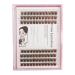 Bodermincer D Curl Brown Cluster Eyelash Extensions - Natural 3D Russian Volume Faux Lashes (14MM) for a Stunning Look - Shop Now - Buy Online on GoSupps.com