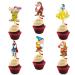 Seyal Snow White and the Sevn Dwarfs cupcake topper