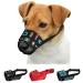 Collardirect Dog Maulkorb - adjustable soft breathable nylon for small medium large dogs against chewing barking biting - 3 tribal patterns (pattern 2) pattern 2 s