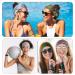 Chuangdi 6-Piece Boho Bandeau Headbands | Wide Knot Hair Scarf Set | Floral African Headbands | Stretch Turban Headwrap for Sports & Beach - Buy Online on GoSupps.com