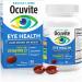 Ocuvite Eye Health Lutein & Zeaxanthin Supplement Eye Vitamin with Antioxidant Vitamin D C E & Omega-3 Formula - 30 Soft Gels