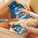 KCLDECI 2L Hot Water Bottle with Cover - Sparkling Christmas Tree Design | Foot Warmer Pain Relief Heat & Cold Therapy for Cramps - Buy Online on GoSupps.com