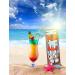 ALINK 50 Umbrella Parasol Drinking Straws - Hawaiian Luau Party Decor Supplies - Buy Online on GoSupps.com