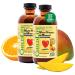 ChildLife Essentials Kids Liquid Multivitamin and Mineral Supplement - Liquid Vitamins for Kids All-Natural Gluten-Free Non-GMO - Natural Orange & Mango Flavor 8 Fl Oz Bottle (Pack of 2)