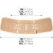 Ortonyx Breathable 9.5 Abdominal Binder for Men and Women - S/M (22-33) Beige - Buy Online on GoSupps.com