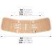 ORTONYX Ergonomic 9.5 Abdominal Binder - Postpartum & Postoperative Support Wrap - XXL Beige - Buy Online on GoSupps.com