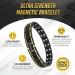 Magnetrx Ultrastarkes Magnetic Tape | Men's Magnetic Bracelet with Size Tool | Black & Gold - Buy Online on GoSupps.com