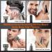 Premium Gold Beard Trimmer Kit for Men - All-in-One Grooming IPX7 Washable Electric Razor & Mustache/Nose Hair Trimmer - Ideal Gift - Buy Online on GoSupps.com