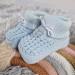 Royal Icon Baby Booties 0-3 Months Blue - Soft & Stylish Newborn Slippers for Boys and Girls - Ri403 Ri1045 - Buy Online on GoSupps.com